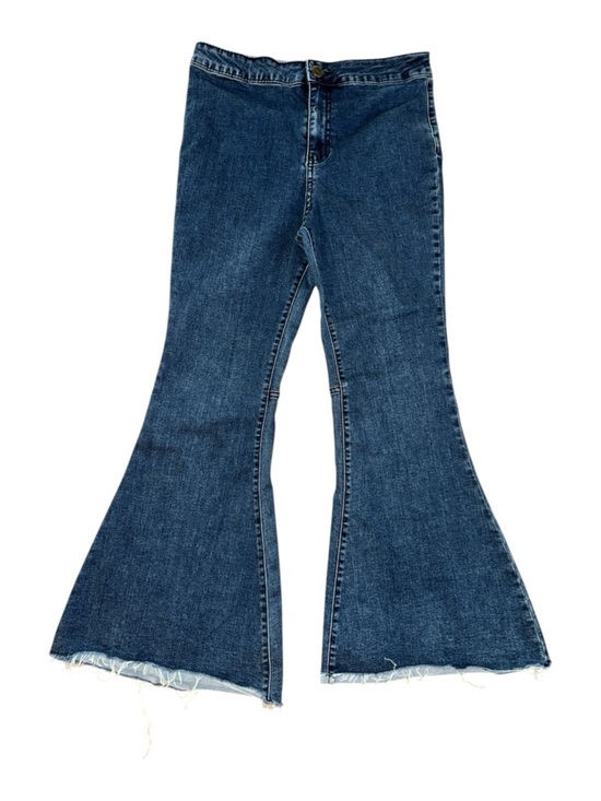 Chelsea & Violet Other - Chelsea & Violet Girls Flare Jeans Raw Hem Denim Size L 12/14